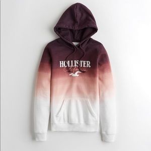 hollister ombré hoodie!!